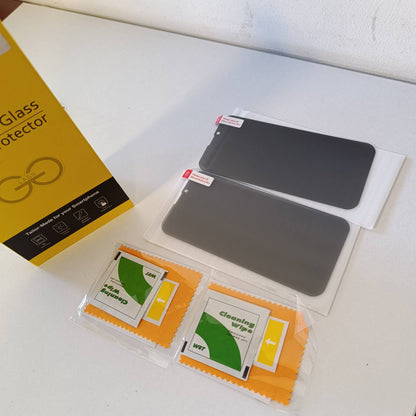 320579 - JETech Mbrojtës ekrani Anti-Spy për iPhone 17e (2026) / iPhone 16e / iPhone 13/13 Pro, film qelqi i temperuar, ekran 6.1 inç, pako me 2 copë