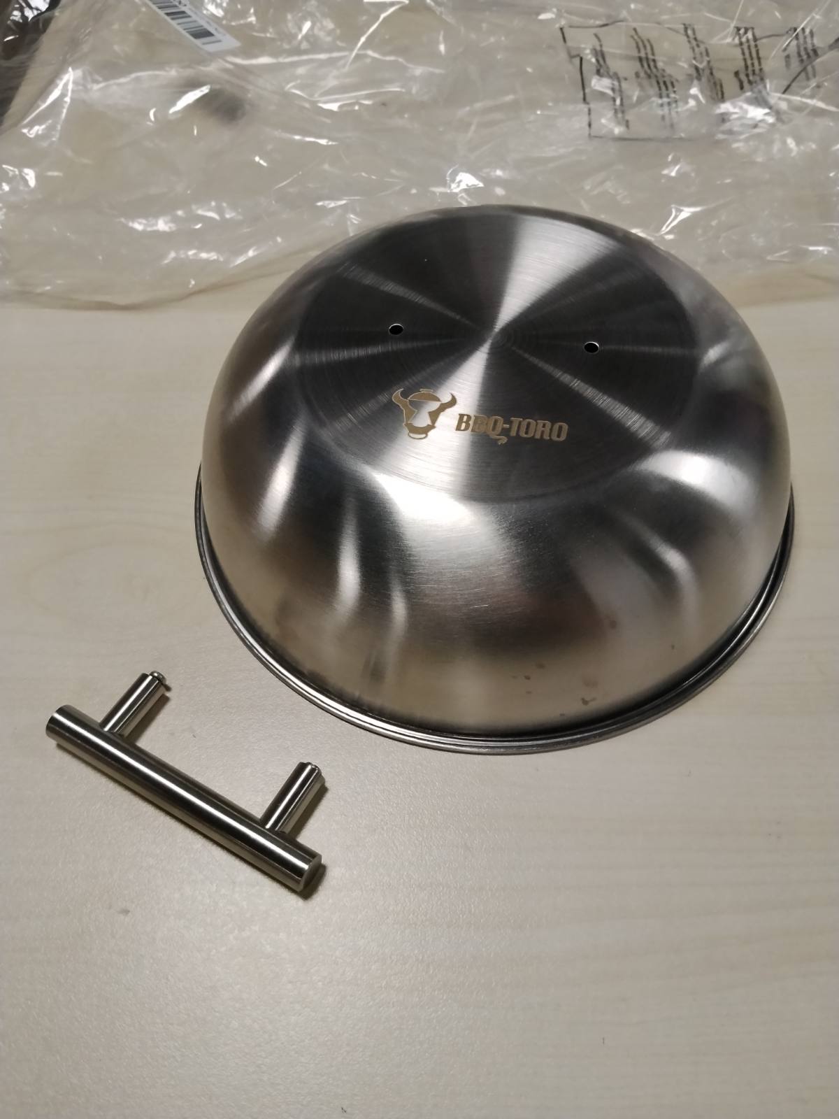 322675 - BBQ-TORO Kupolë Ngrohëse prej Çeliku Inoks (1 copë) | Ø 23 cm | Kupolë Hamburgeri, Tas Shkrirës, Zile, Kupolë Shkrirës Djathi, Kapak Hamburgeri