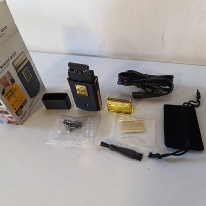275638 - WAHL Rrojtore Travel Edition Gold, rrojtore elektrike pa tel dhe e rikarikueshme, ideale për udhëtime, kompakte dhe e lëvizshme