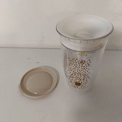 275743 - MAM Gotë stërvitjeje 360° | 290 ml | Futje silikoni kundër rrjedhjeve | Pa BPA dhe BPS | Pastrohet lehtë | Leopard