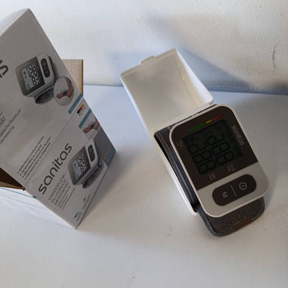 275535 - SANITAS Monitor i tensionit të gjakut SBC 15, për kyçin e dorës, matje automatike e tensionit të gjakut dhe pulsit, funksion paralajmërues për aritmi