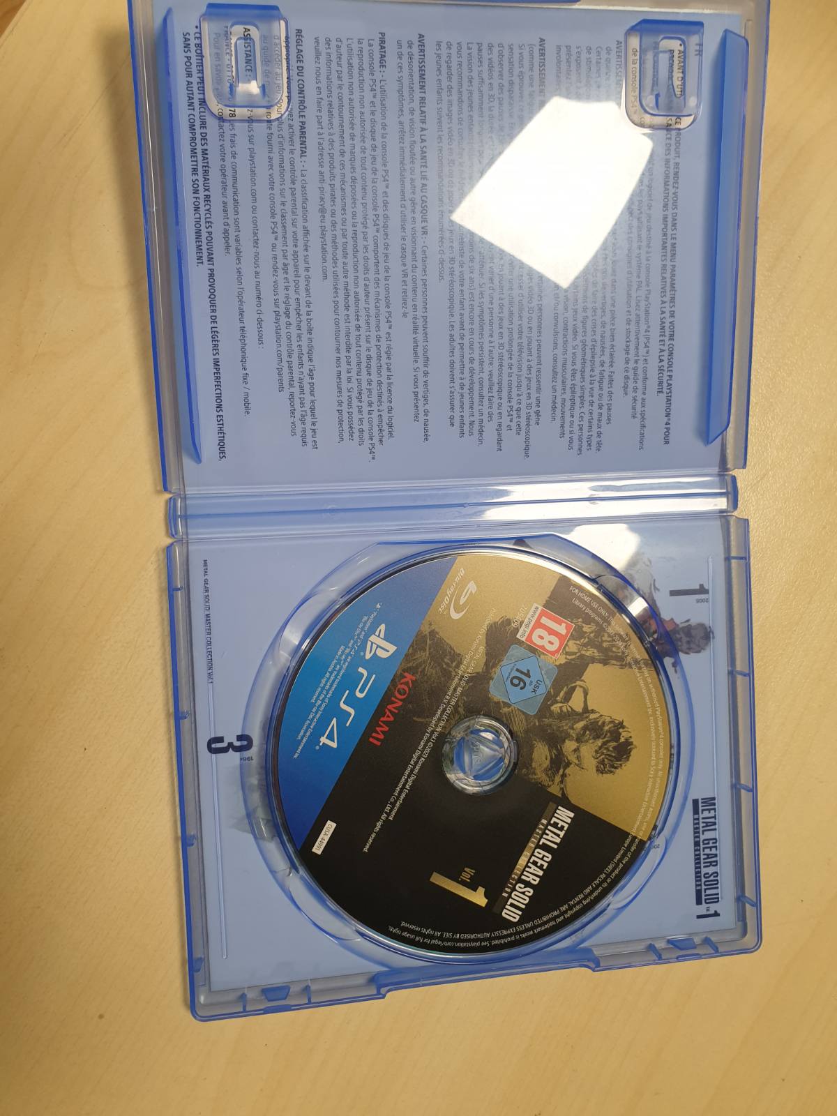 273303 - METAL GEAR Metal Gear Solid Master Collection Vol. 1 - PS4