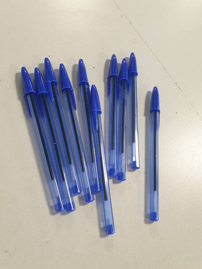 274662 - BIC Stilolapsa Cristal të butë me majë të mesme (1.2 mm) - Blu, pako me 10 copë
