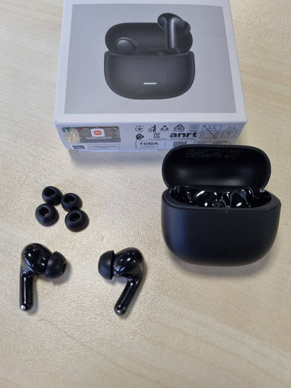 273602 - XIAOMI REDMI Buds 8 Lite: Kufje Bluetooth True Wireless, 42dB ANC, altoparlant 12.4 mm, deri në 36 orë jetëgjatësi baterie, Bluetooth 5.4, e zezë