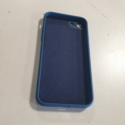 274752 - YISICA Mbështjellëse silikoni për iPhone SE 2020 / iPhone 8 / iPhone 7 / iPhone SE 2022, 4.7", Blu marine