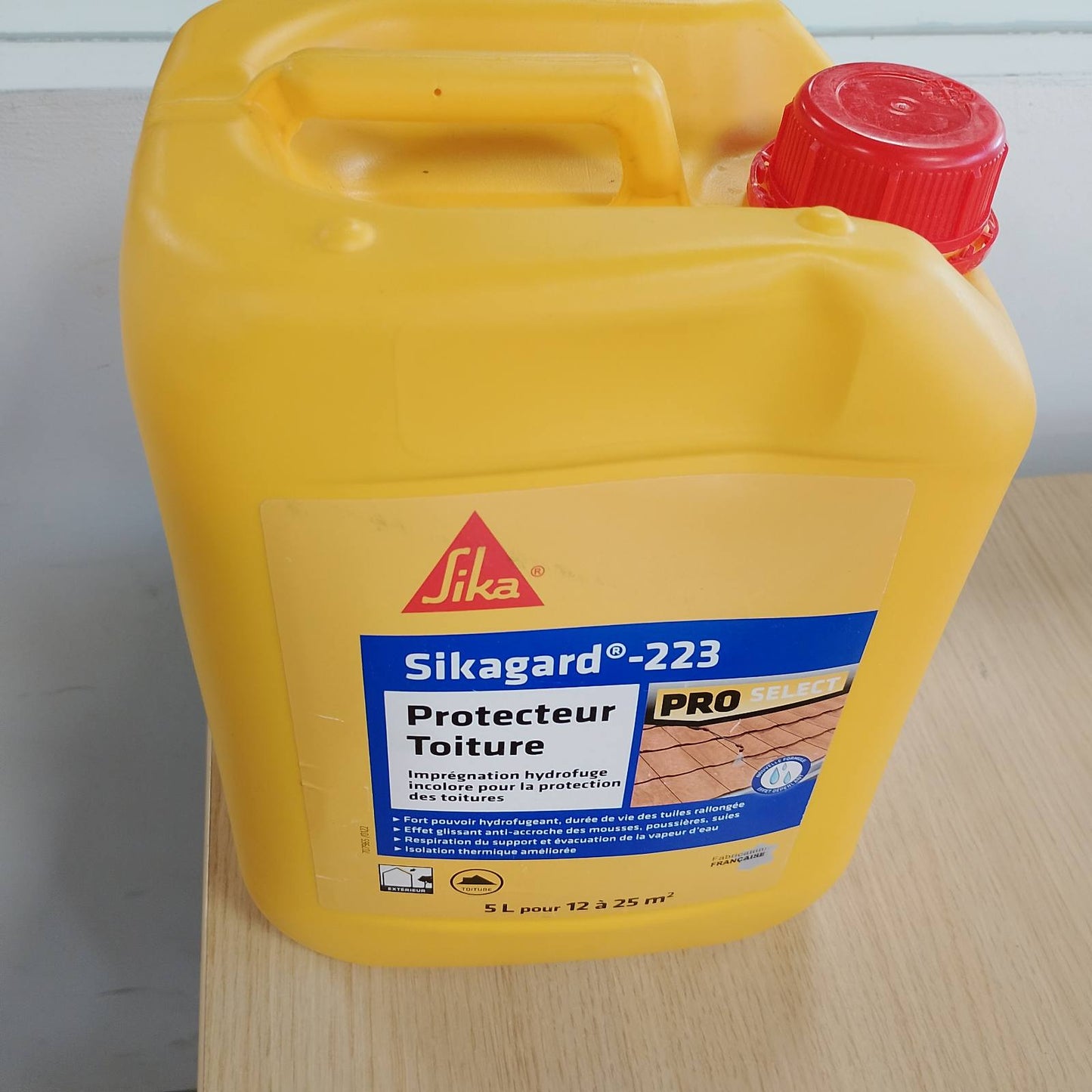 322310 - SIKA Lëng uji për çati, i gatshëm për përdorim, pa ngjyrë - Sikagard 223-5L