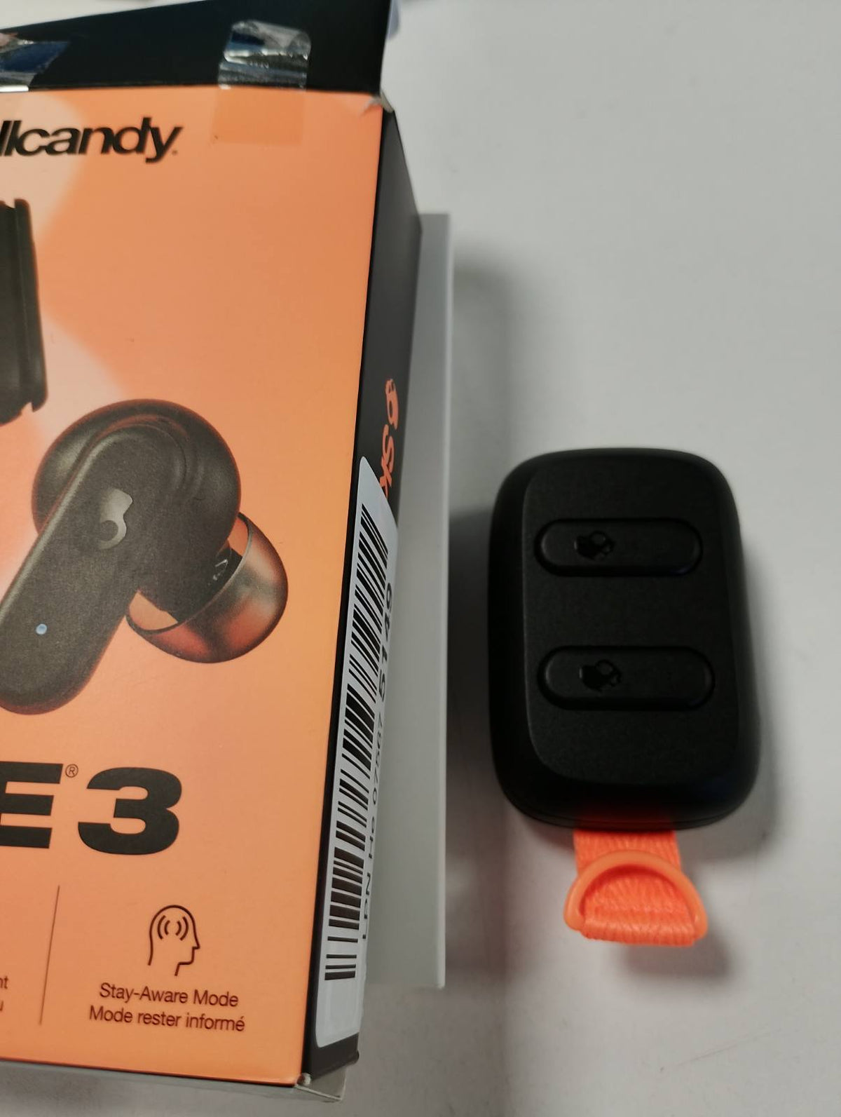 299381 - SKULLCANDY Kufje pa tel Dime 3, Bluetooth, izoluese të zhurmës, deri në 20 orë jetëgjatësi baterie, kordon i integruar - të zeza