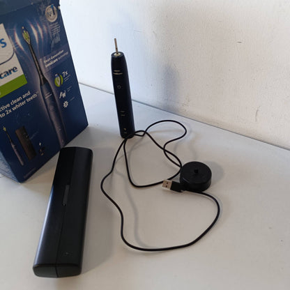 315294 - urçë dhëmbësh elektrike Sonicare 5500 HX7113/01, 2 Mënyra Pastrimi, Kontroll Presioni, EasyStart, SmartTimer, BrushPacer, Ngjyrë Blu e Errët
