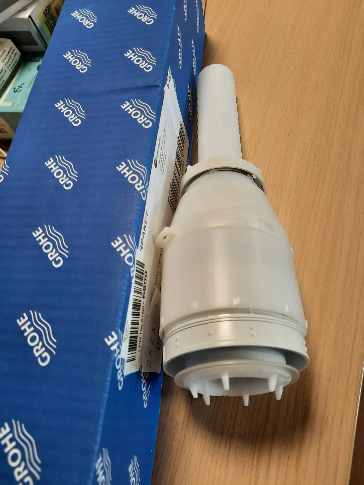 288809 - GROHE 42137 000 Valvul servo shkarkimi për cisternën Adagio 42137000 Gri