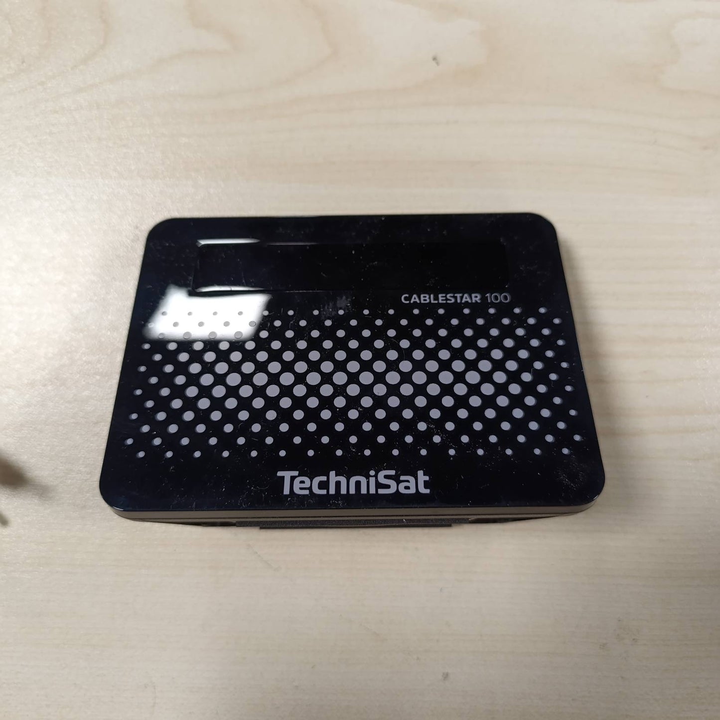 267761 - TechniSat CABLESTAR 100, akordues radio DVB-C, radio kabllore për televizion dixhital kabllor, e zezë