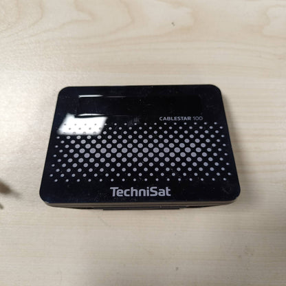 267761 - TechniSat CABLESTAR 100, akordues radio DVB-C, radio kabllore për televizion dixhital kabllor, e zezë