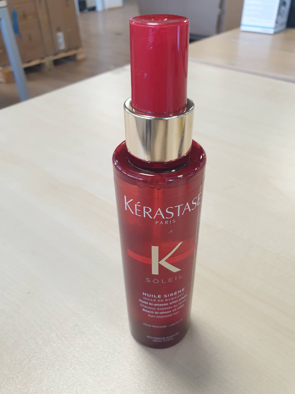 316610 - KÉRASTASE Vaj flokësh Soleil pa shpëlarje, mbrojtje UV, për të gjitha llojet e flokëve, 150 ml