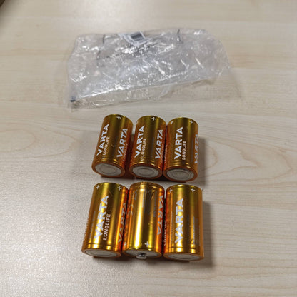 269130 - VARTA Bateri Mono D, Pako me 6, Alkaline, 1.5V, për telekomanda, orë alarmi, radio, orë muri, Prodhuar në Gjermani
