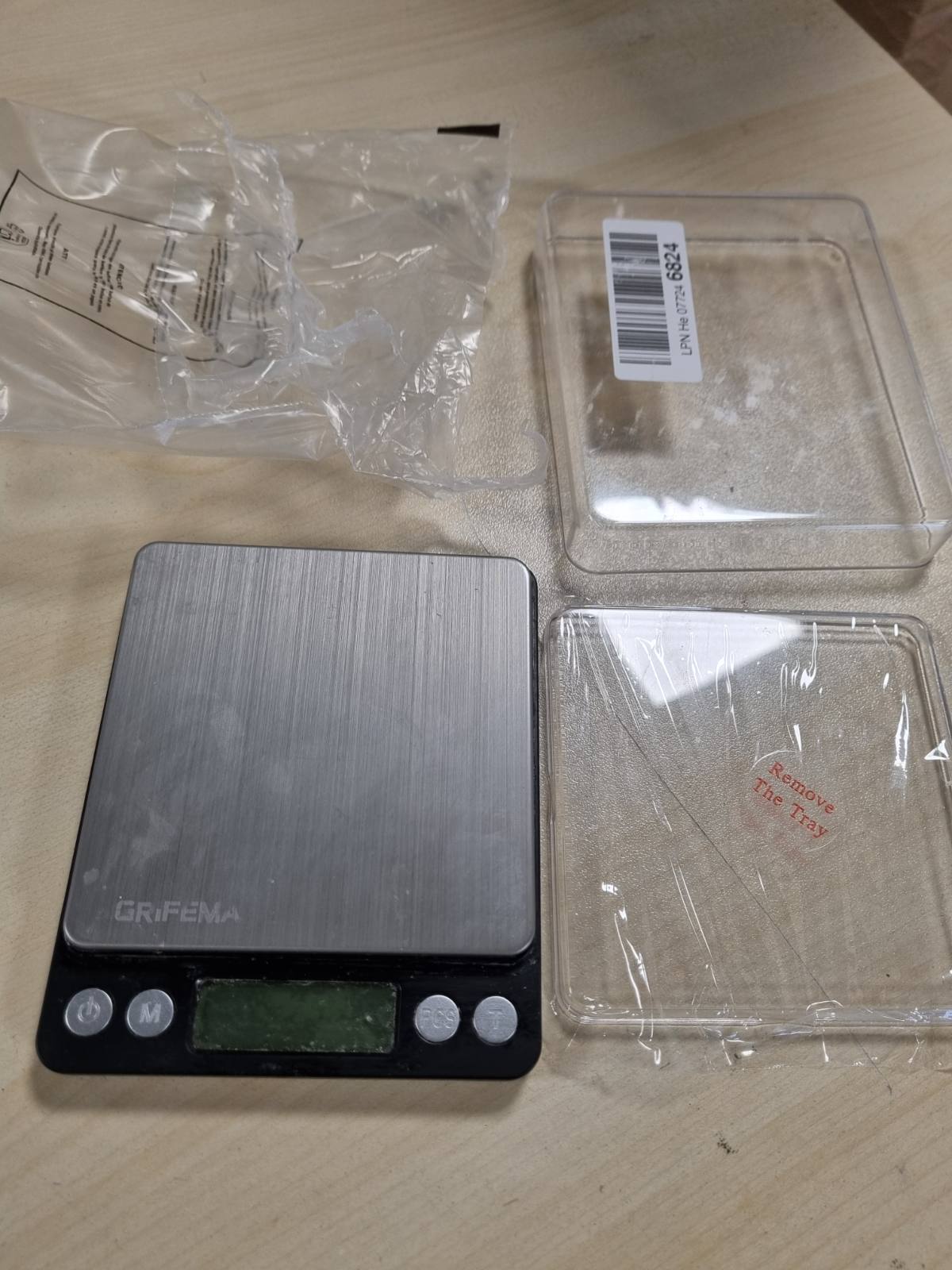 335104 - GRIFEMA Peshore Kuzhine GA2003 0.05-500g me Ekran LCD