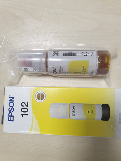 277092 - EPSON Shishe boje origjinale EcoTank 102 e verdhë, pako me 1 copë
