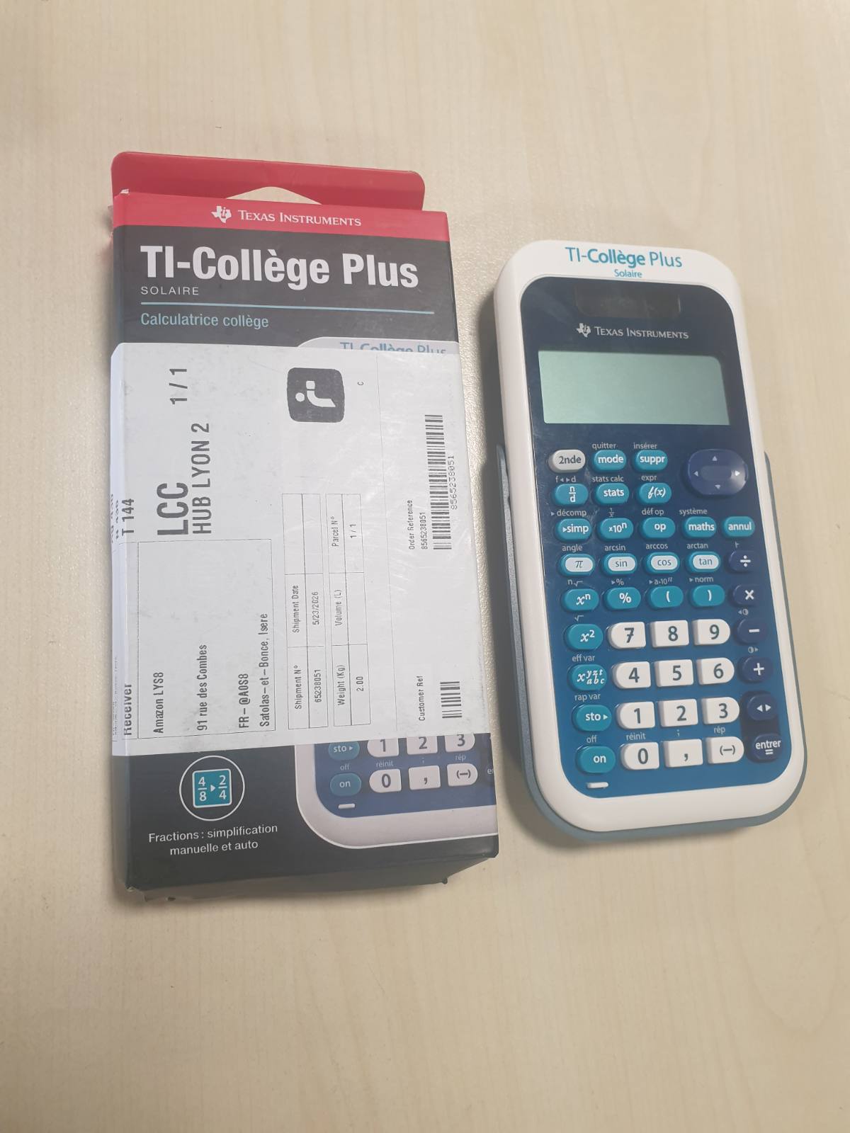 268797 - TI-COLLEGE PLUS Kalkulator Shkencor Diellor