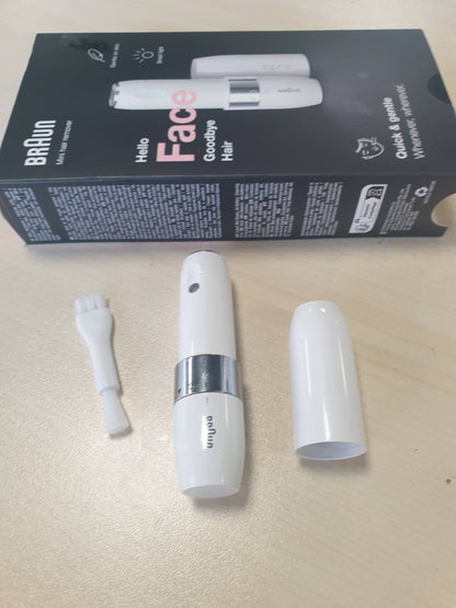 321333 - BRAUN - Depilues elektrik i fytyrës Face Mini FS1000 - për gratë - depilim i fytyrës dhe qimeve - e bardhë