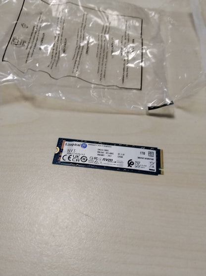 295587 - KINGSTON NV3 - Disk i brendshëm NVMe PCIe 4.0 SSD 1TB M.2 2280-SNV3S/1000G