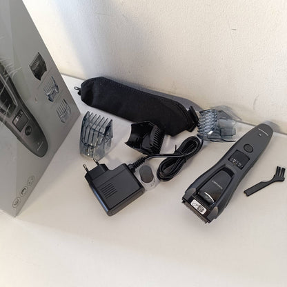 315899 - PANASONIC Makinë prerëse për mjekër, flokë dhe trup ER-GB62-H503, portative, pa tel, 39 cilësime gjatësie, 3 aksesorë, gri mat