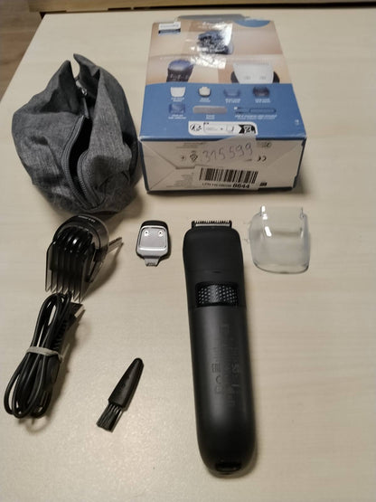 315599 - PHILIPS Makinë prerëse për mjekër Seria 5000 BT5765/15, vetë-mprehëse, tehe metalike, 40 cilësime gjatësie, 100% rezistente ndaj ujit