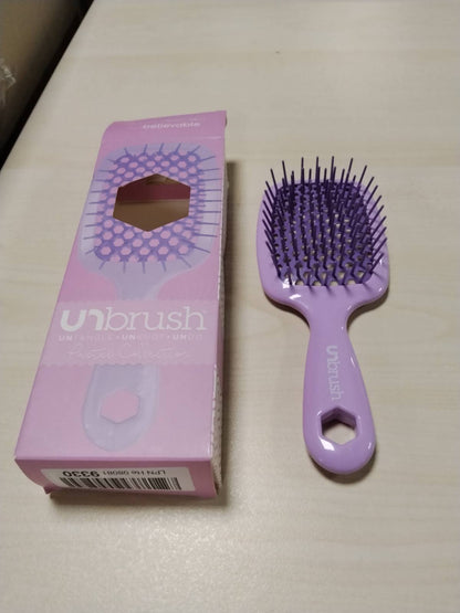303257 - FHI HEAT Furçë Zbërthyese UNbrush për Flokë të Lagur ose të Tharë, 25 cm, Vjollcë e Çelët