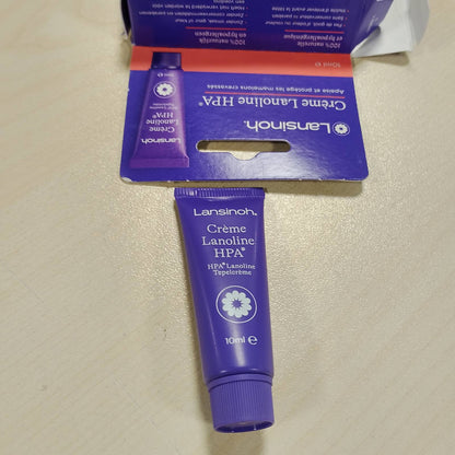 303744 - LANSINOH Krem HPA Lanolinë 10ml Kujdes për Thithat gjatë Ushqyerjes me Gji, Madhësi Udhëtimi
