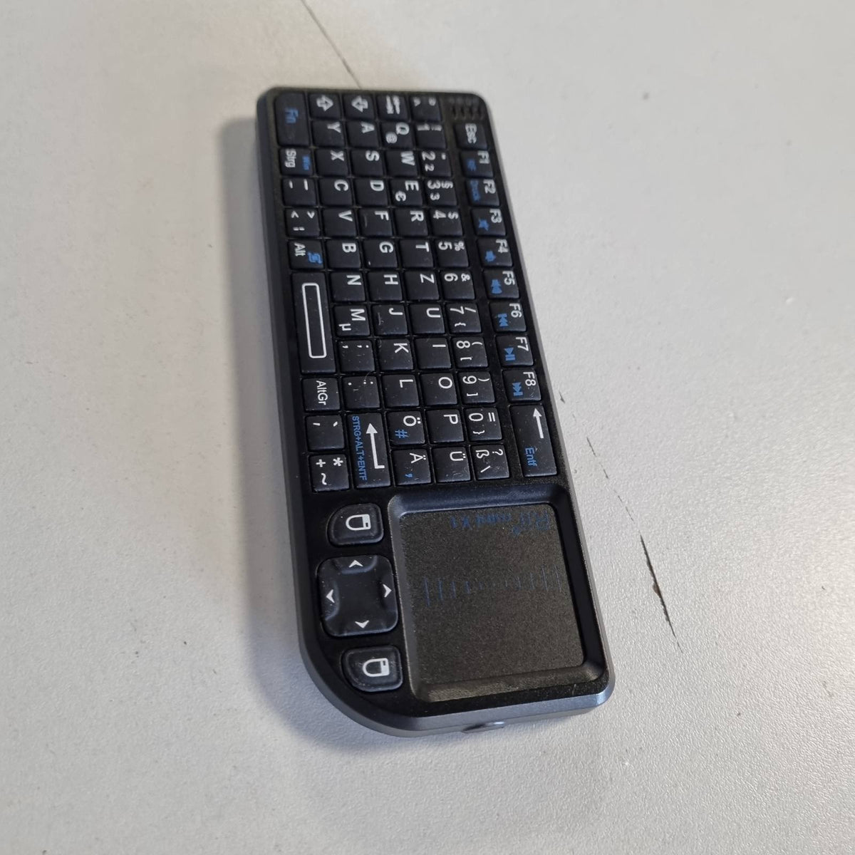 305299 - Rii Mini RT-MWK02, Tastierë Bluetooth me prekje dhe tregues lazeri