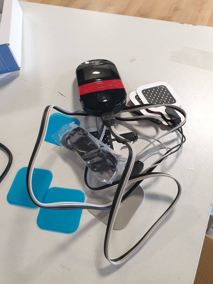 320959 - BEURER Pajisja dixhitale TENS/EMS EM 59 Heat, 4-në-1 për terapi dhimbjeje, stimulim muskujsh, masazh dhe terapi me nxehtësi, përfshin 4 elektroda dhe bateri