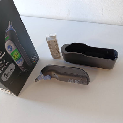 289617 - BRAUN Termometër Veshi ThermoScan 7 | Teknologji e Saktësisë së Moshës | Ekran Dixhital me Kodim Ngjyrash | I Përshtatshëm për Foshnjat dhe Fëmijët e Vegjël