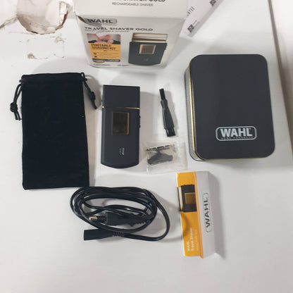 306349 - WAHL Makinë Rroje Gold Edition, me fletë rroje për udhëtim