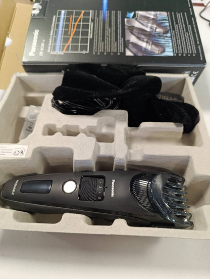 307141 - PANASONIC Makinë prerëse flokësh ER-SC40K803 për burra, portative, pa tel, e papërshkueshme nga uji, 20 cilësime gjatësie, 1 aksesor, e zezë