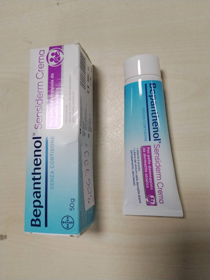 306490 - BEPANTHENOL Krem hidratues Sensiderm për dermatit atopik, ekzemë, 50g