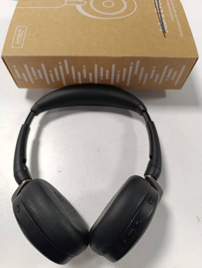 305038 - JABRA Evolve2 65 Flex - Kufje stereo Bluetooth me panel karikimi pa tel, teknologji Jabra ClearVoice, ANC hibride - të certifikuara për MS Teams - të zeza