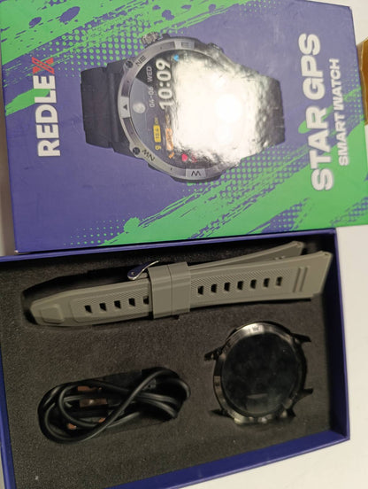 309670 - ORË INTELIGJENTE USHTARAKE AMOLED ME GPS, BUSULL, LARTËSI, PRESION BAROMETRIK, REZISTENTE NDAJ UJIT 30M, BATERI 540MAH, KOHË GATISHMËRIE 65 DITË, PËR SPORTE NË NATYRË, PAJTUESHME ME ANDROID DHE IOS