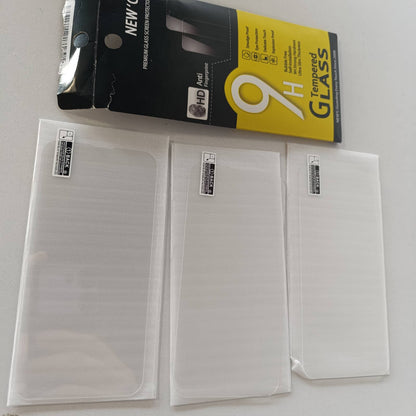 310514 - RE'C Mbrojtëse ekrani prej qelqi të temperuar për iPhone 14, iPhone 13, iPhone 13 Pro (6.1 inç), 3 copë, 0.33 mm HD ultra e qartë, fortësi 9H