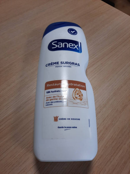 303947 - SANEX - Krem Dushi Ekstra i Pasur Derma Care - Hidratim 12-orësh - Lëkurë e Thatë - 700ml