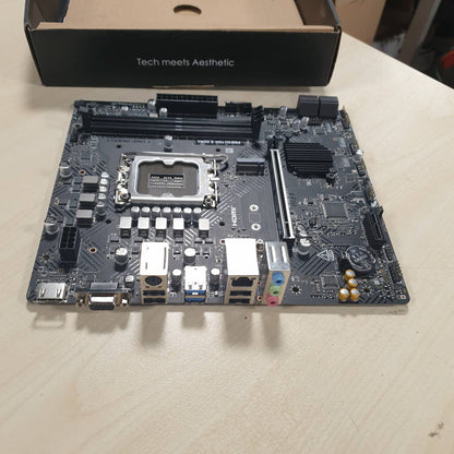 309676 - MSI PRO H610M-E DDR4 PLLAKË AMË, MICRO-ATX - PËR PROCESORË INTEL TË GJENERATËS SË 14-TË, 13-TË DHE 12-TË, LGA 1700 - DDR4 MEMORY BOOST 3200MHZ/MAX, PCIE 4.0 X16, M.2 GEN3