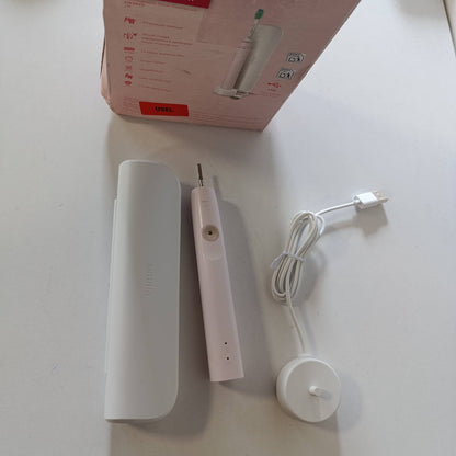 296658 - PHILIPS Sonicare 3100 Furçë dhëmbësh elektrike, kontroll presioni dhe kohëmatës, çantë udhëtimi, Sugar Rose, Modeli HX3673/11, Pesha: 200 g