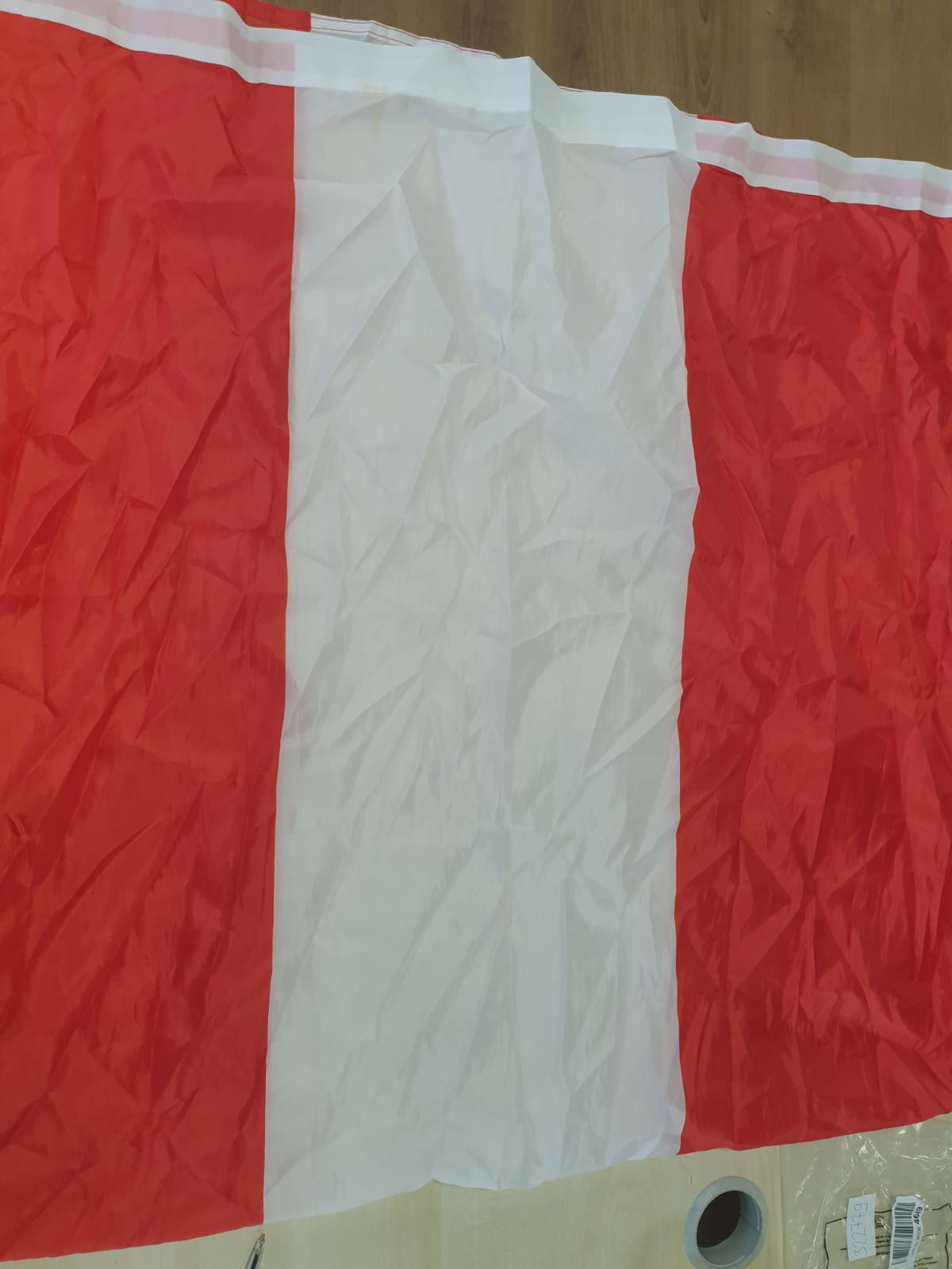 322779 - ARICONA Flamuri i Austrisë 90x150 cm, flamur i papërshkueshëm nga uji me gromme prej bronzi, 100% poliester, shtresë e dyfishtë e fortë