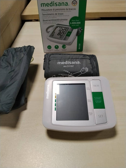 301981 - MEDISANA Aparat monitorues i tensionit të gjakut BU 510, monitorues i tensionit të gjakut dhe pulsit