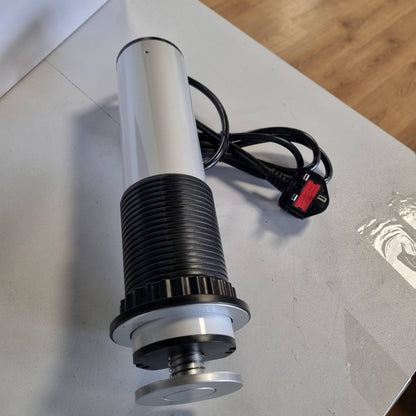 309929 - CURUK Prizë Pop Up me USB C dhe 2 Porta Karikimi USB, 3 Priza Zgjeruese, Energji për Tavolinë, për Sipërfaqe Pune në Kuzhinë, Zyrë në Shtëpi - Argjend