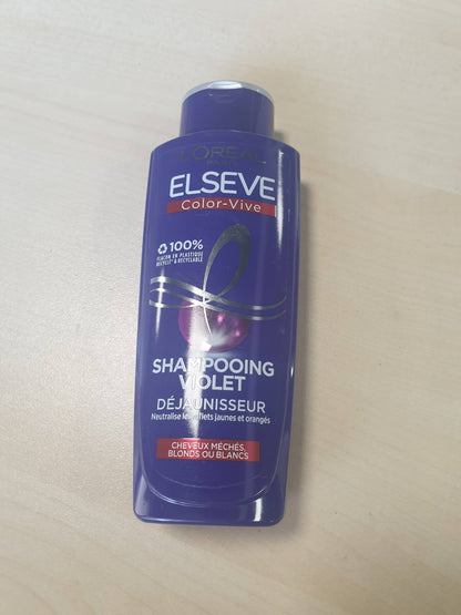 322096 - L'ORÉAL PARIS Shampo Vjollcë, 200ml, Për flokë bjondë, të zbardhur, të theksuar ose të bardhë, Neutralizon tonet e verdha dhe portokalli
