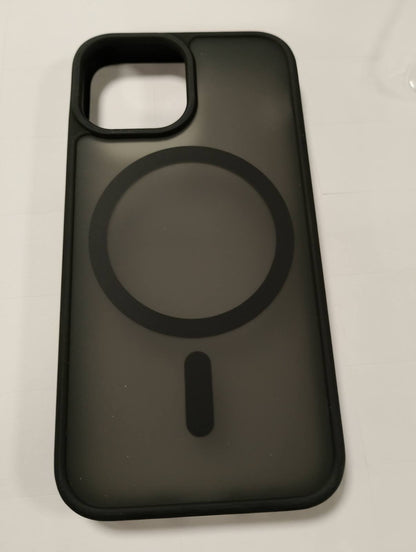 310459 - PILARU Mbrojtëse ekrani Magnetike për iPhone 12 Mini/13 Mini, 2X, kundër gjurmëve të gishtave, rezistente ndaj goditjeve, miqësore me lëkurën, e hollë, transparente, e zezë mat