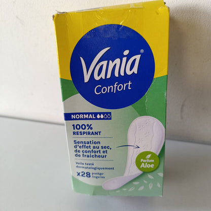 322175 - VANIA, Mbrojtëse ditore Normal Comfort me aromë aloe - 28 copë