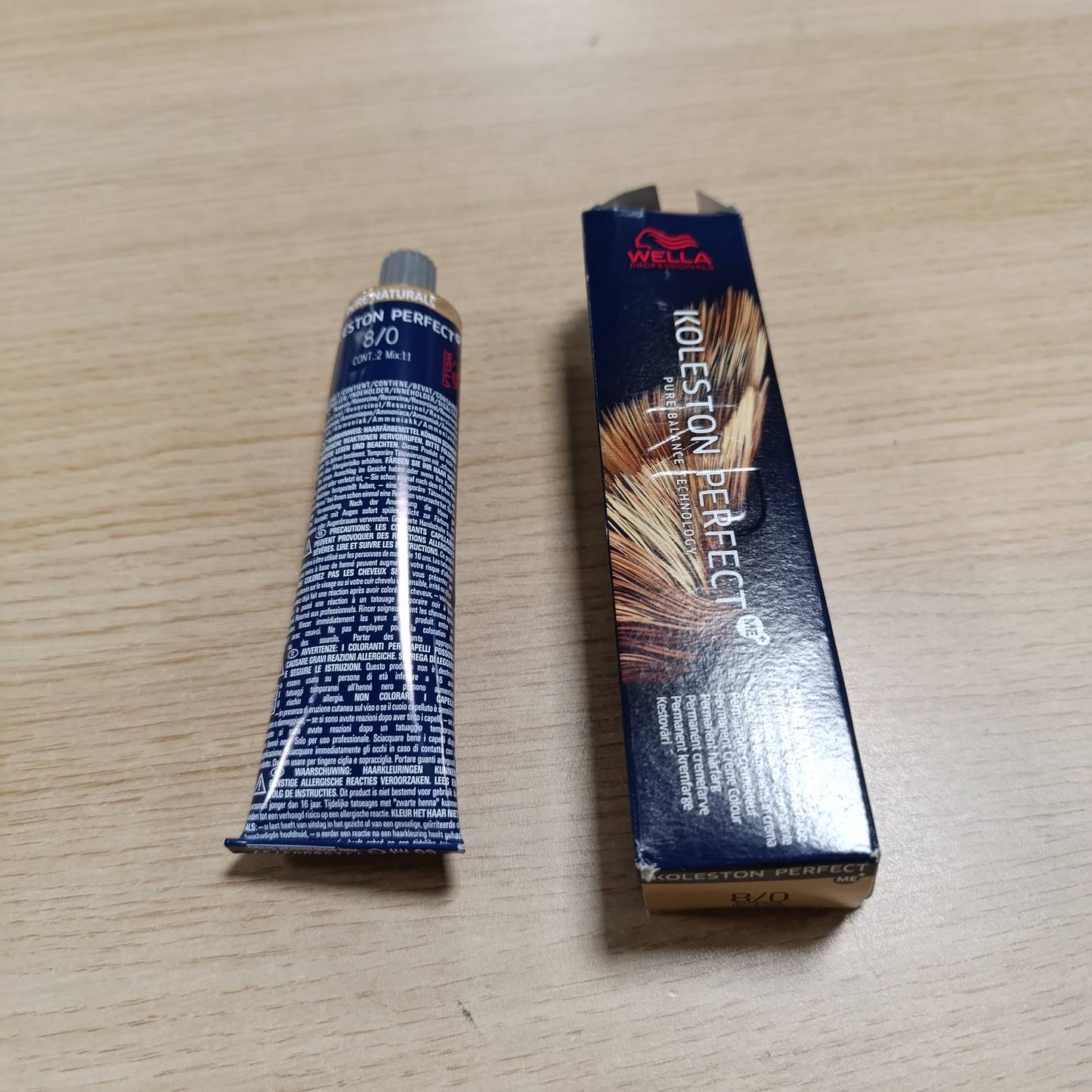 321739 - WELLA PROFESSIONALS - Koleston Perfect Pure Naturals - Ngjyrë e përhershme për flokë - 8/0 Bjonde e çelët - 60 ml