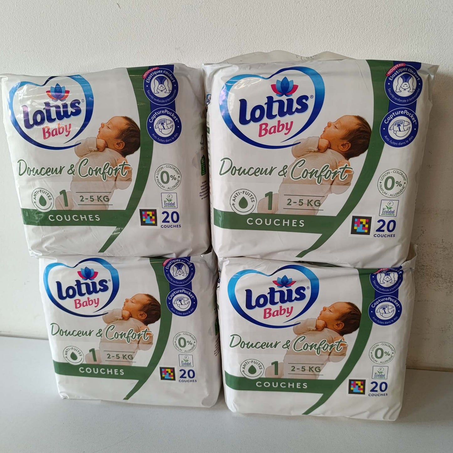 321547 - Lotus Pelena për Foshnje Madhësia 1 (2-5 kg/I porsalinduri)