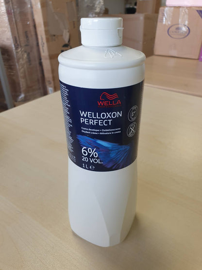 321626 - WELLA PROFESSIONALS Welloxon Perfect Developer 6%, Peroksid Hidrogjeni për Ngjyrosje, 1L