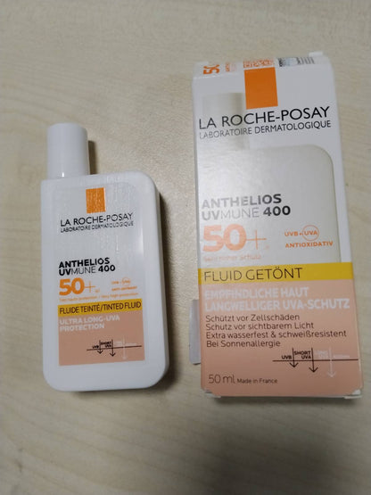 289989 - LA ROCHE-POSAY Anthelios Fluid Invisible UVMune 400 SPF 50+ për lëkurë të ndjeshme, 50 ml