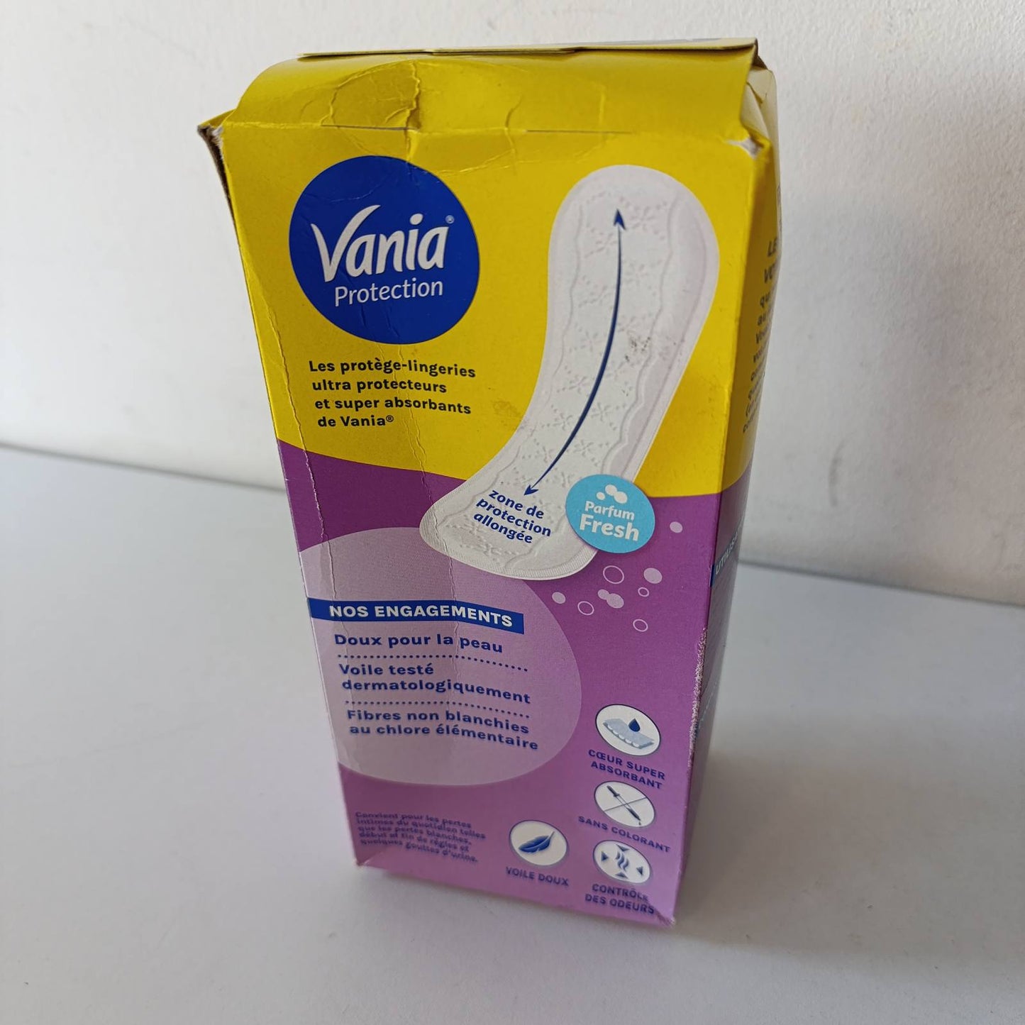 290543 - VANIA Mbrojtëse të brendshme Long Fresh Protection (kuti me 40 copë), ultra-thithëse, zonë e zgjatur, aromë e lehtë, kontroll i aromës deri në 12 orë