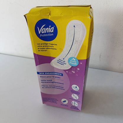 290543 - VANIA Mbrojtëse të brendshme Long Fresh Protection (kuti me 40 copë), ultra-thithëse, zonë e zgjatur, aromë e lehtë, kontroll i aromës deri në 12 orë